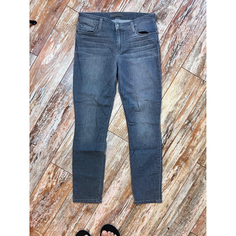 Joe's Jeans Womens Gray Skinny Jeans Size‎ 30 Mid Rise Stretch Denim